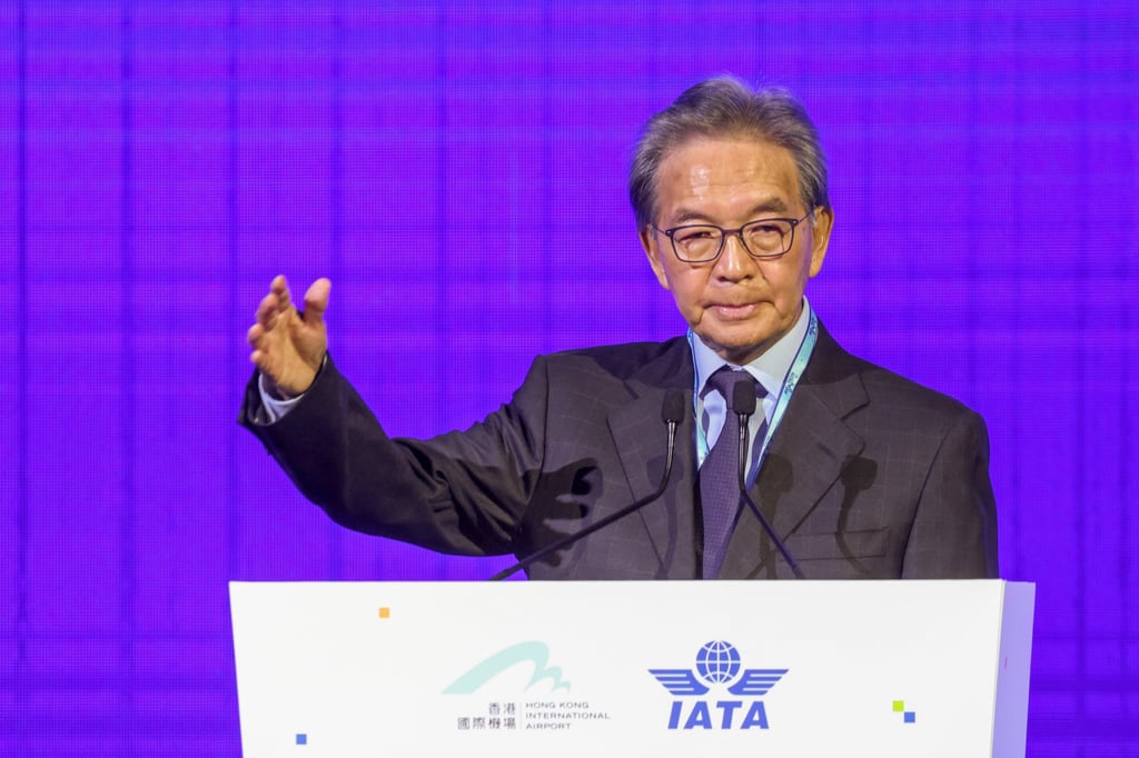 Airport Authority chairman Jack So says Hong Kong aims to increase its number of flight links with countries taking part in Beijing’s global belt and road trade network. Photo: Yik Yeung-man