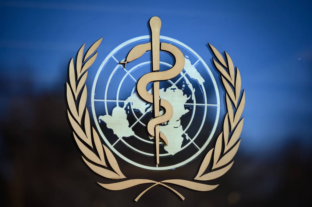 The logo of the World Health Organization (WHO) at its headquarters in Geneva. Photo: AFP The logo of the World Health Organization (WHO) at its headquarters in Geneva. Photo: AFP