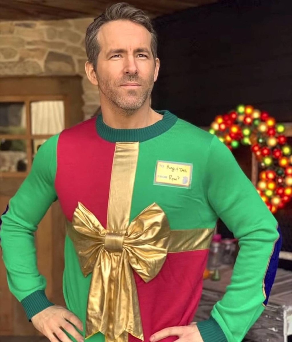 7 celebrities who rocked not so ugly Christmas sweaters from Victoria and David Beckham to Ryan Reynolds and Reese Witherspoon and her daughter Ava Philippe so who wore it best