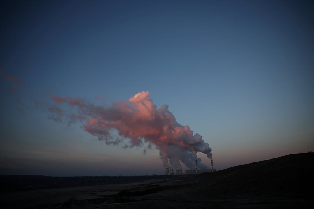Smoke and steam billow from Belchatow Power Station in Poland, Europe’s largest coal-fired power plant. Photo: Photo: Reuters