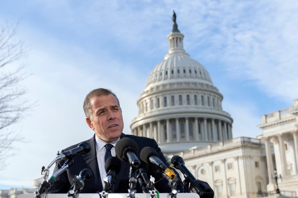 Hunter Biden, son of President Joe Biden. Photo: AP