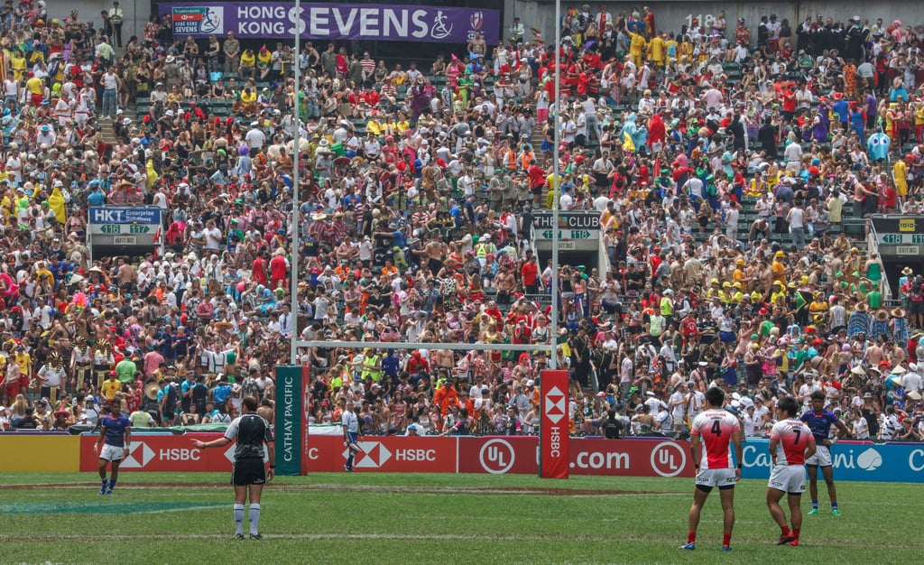 Fans will fill the South Stand for one more Sevens before the tournament relocates. Photo: Roy Issa