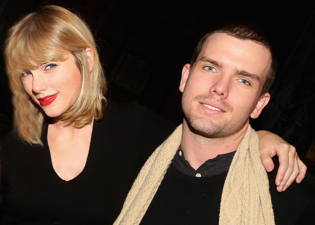Taylor Swift and brother Austin Swift pose together in New York in 2016. Photo: Getty Images