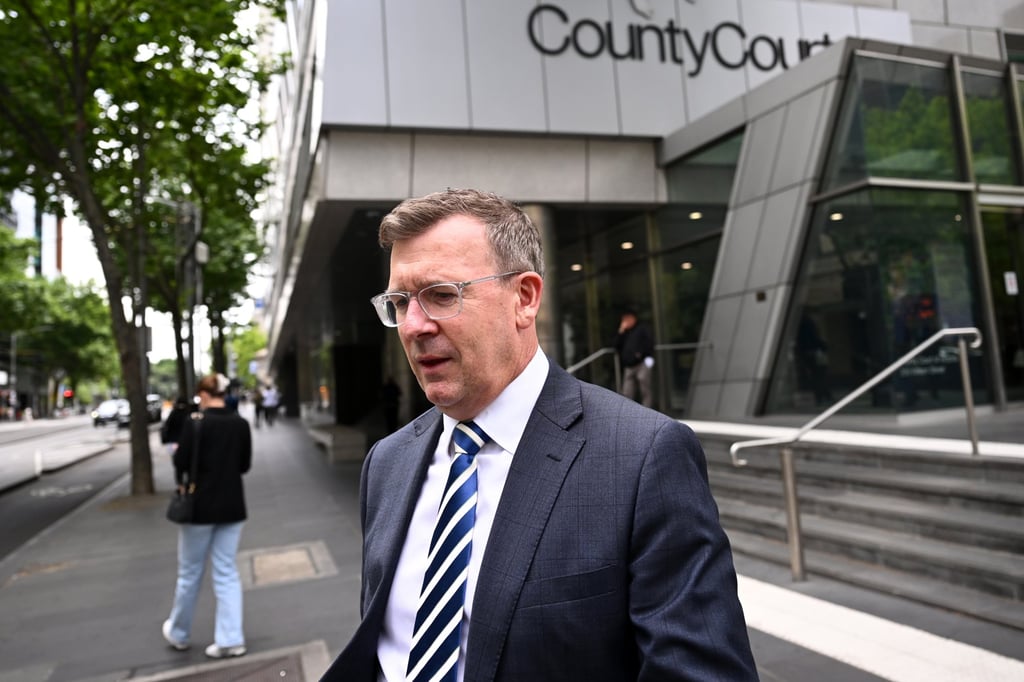 Former federal minister Alan Tudge gave evidence at the trial of former Liberal Party candidate Di Sanh Duong. Photo: EPA-EFE Former federal minister Alan Tudge gave evidence at the trial of former Liberal Party candidate Di Sanh Duong. Photo: EPA-EFE