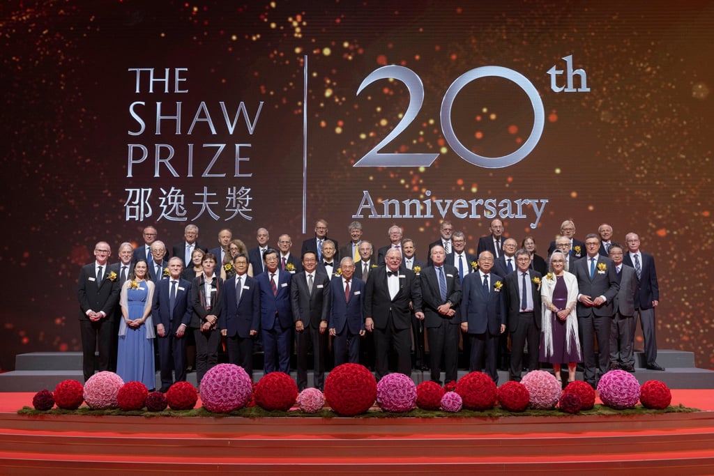 The Shaw Prize, an internationally renowned award that recognises remarkable scientific achievements, celebrated its 20th anniversary during this year’s Award Presentation Ceremony held at Hong Kong Convention and Exhibition Centre on November 12. The Shaw Prize, an internationally renowned award that recognises remarkable scientific achievements, celebrated its 20th anniversary during this year’s Award Presentation Ceremony held at Hong Kong Convention and Exhibition Centre on November 12.