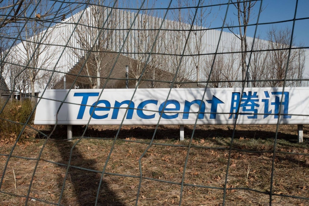 Tencent offices in Beijing. Photo: Bloomberg