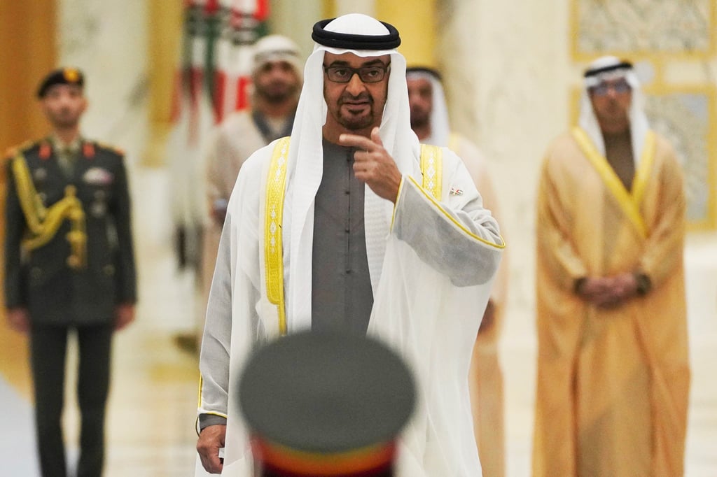 Emirati leader Sheikh Mohammed bin Zayed Al Nahyan in Abu Dhabi, United Arab Emirates, in January. Photo: AP Photo Emirati leader Sheikh Mohammed bin Zayed Al Nahyan in Abu Dhabi, United Arab Emirates, in January. Photo: AP Photo