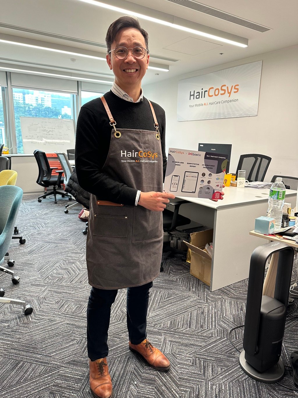 HairCoSys founder and CEO Michael Wong. Photo: Handout HairCoSys founder and CEO Michael Wong. Photo: Handout