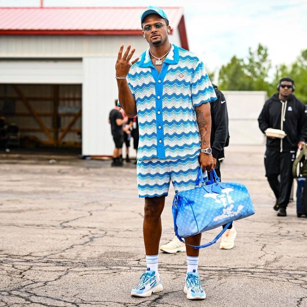 Cleveland Browns quarterback Deshaun Watson has faced lots of blows to his career in the last few years. Photo: @deshaunwatson/Instagram