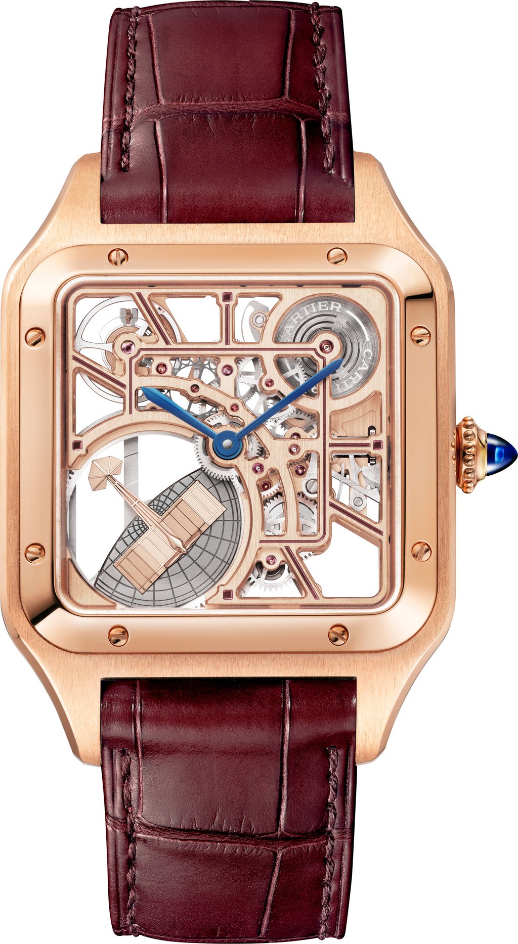Square with flair 6 watches bringing the unusual dial shape back in 2024 from Cartier s Santos Skeleton and Tag Heuer s Steve McQueen inspired Monaco to Mido s Multifort TV Big Date with 1970s TV dial