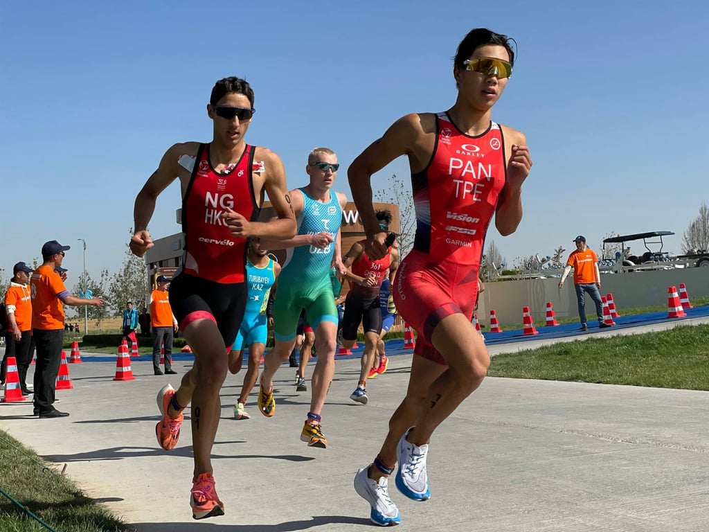 ‘Chilled-out’ Ng does not interact with his head coach as much as teammates. Photo: Hong Kong Triathlon Association ‘Chilled-out’ Ng does not interact with his head coach as much as teammates. Photo: Hong Kong Triathlon Association