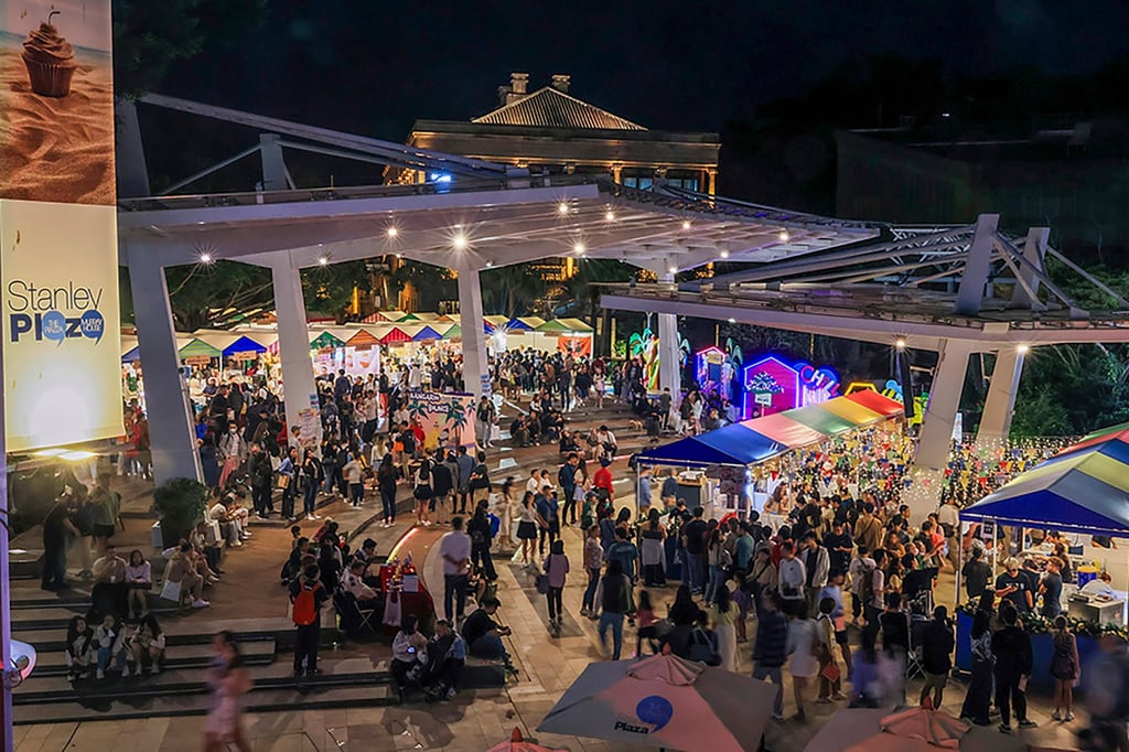 Stanley Plaza is hosting an Australian-inspired Christmas market called “Chillmas by the Sea”. Photo: Handout Stanley Plaza is hosting an Australian-inspired Christmas market called “Chillmas by the Sea”. Photo: Handout