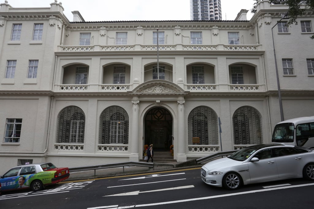 The outside of the Helena May on Hong Kong Island. Photo: Jonathan Wong