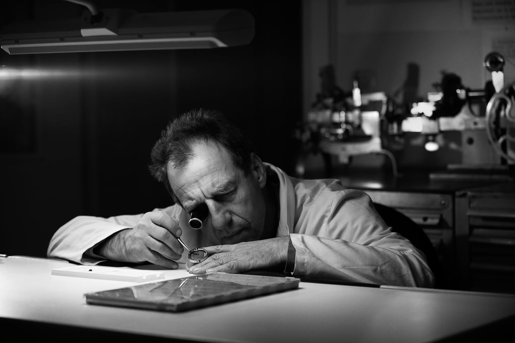 Denis Flageollet is passionate about watchmaking. Photo: Ulysse Camus Denis Flageollet is passionate about watchmaking. Photo: Ulysse Camus