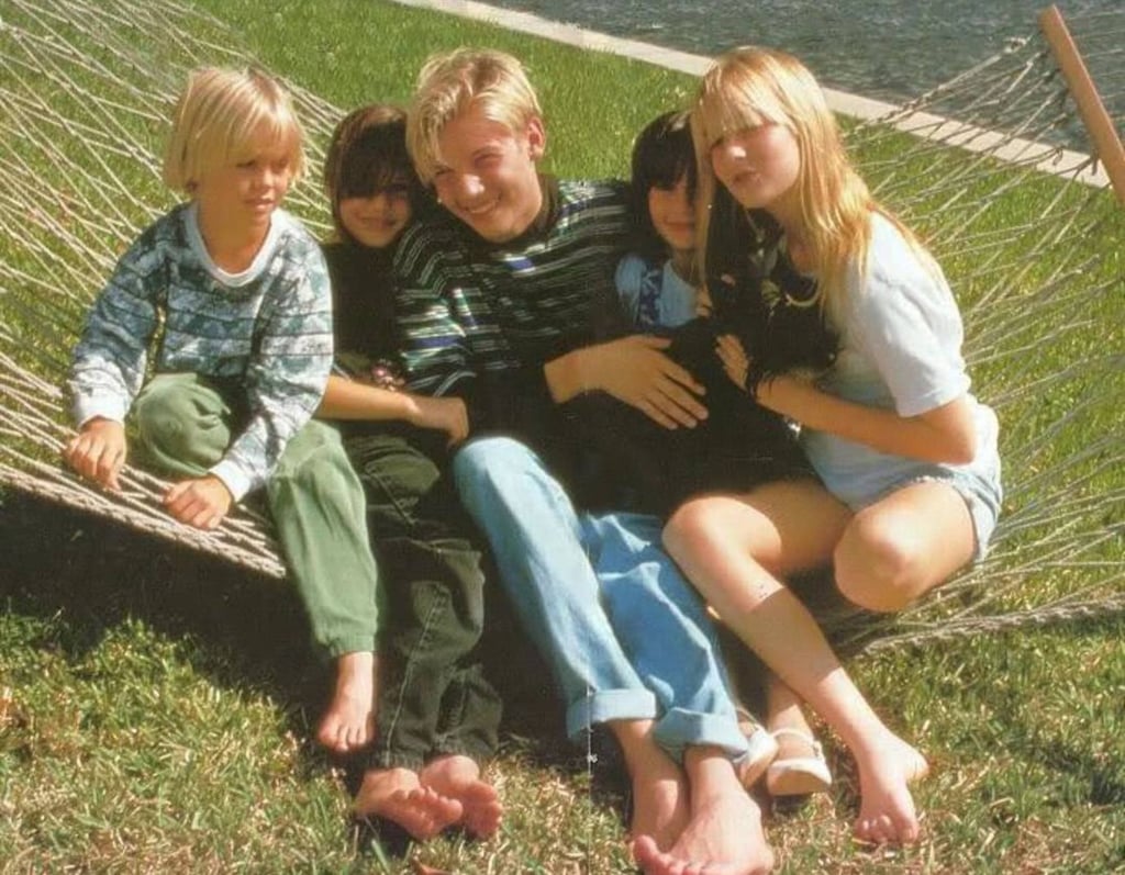 The Carter siblings when they were still children. Photo: @angelcharissma/Instagram
