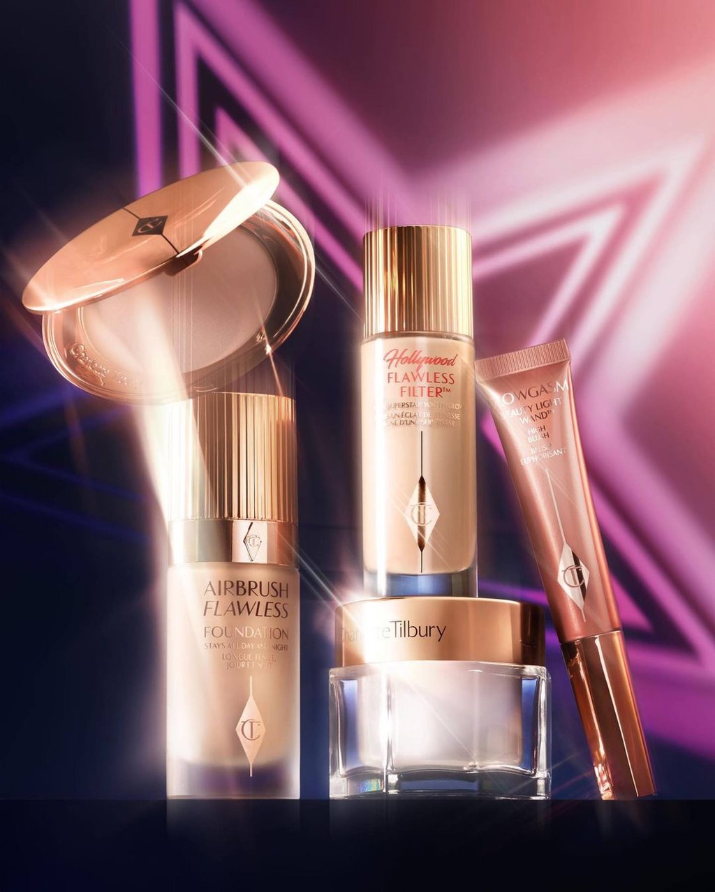 Beauty reviewers are raving about the illuminating effect provided by Charlotte Tilbury’s Hollywood Flawless Filter cream. Photo: Handout