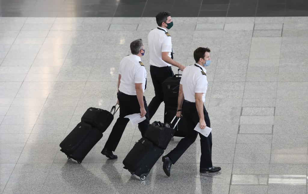 Cathay Pacific has 2,532 pilots as of this month compared with 3,885 in the fourth quarter of 2019. Photo: Yik Yeung-man