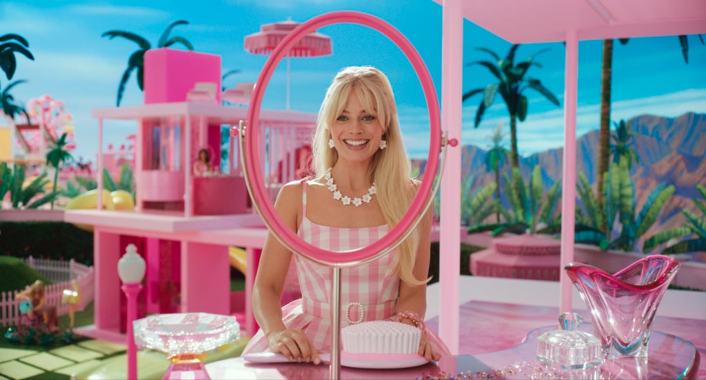 Actress Margot Robbie in a scene from “Barbie.” Photo: Warner Bros. Pictures via AP