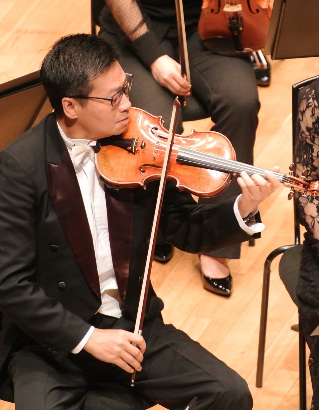 Fan Ting started playing with the HK Phil at age 14 and became the orchestra’s principal second violin. Today, he serves as a member of the HK Phil Board of Governors. Photo: Cheung Wai-lok/HK Phil