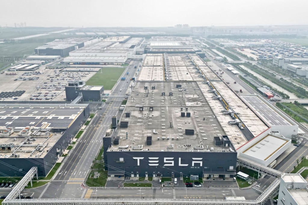 Tesla’s Gigafactory in Lingang new area of the China (Shanghai) Pilot Free Trade Zone is seen on September 26, 2023. Photo: Xinhua Tesla’s Gigafactory in Lingang new area of the China (Shanghai) Pilot Free Trade Zone is seen on September 26, 2023. Photo: Xinhua