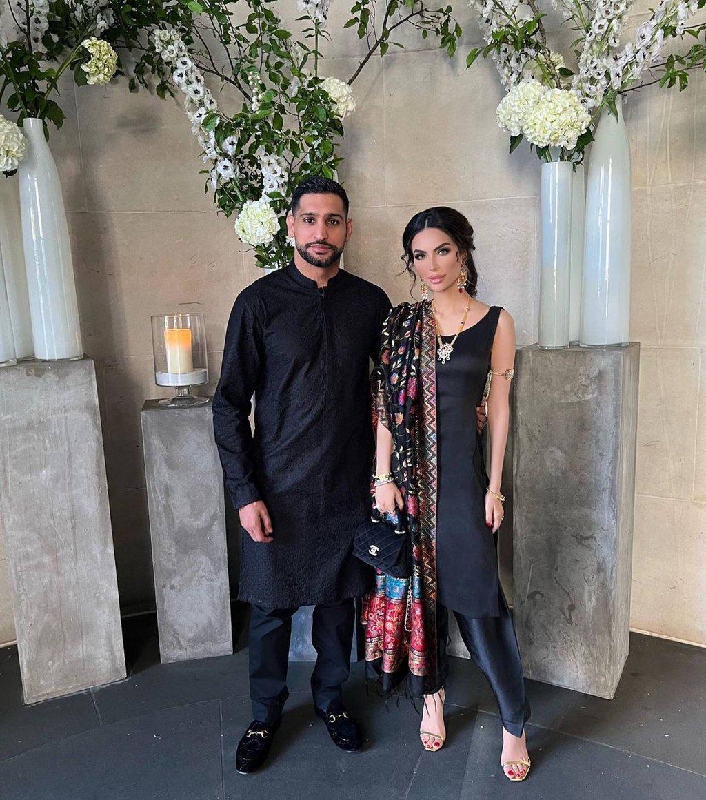 Amir Khan described his wife as the “perfect girl”, while Faryal Makhdoom was impressed by his sporting fame. Photo: @faryalmakhdoom/Instagram Amir Khan described his wife as the “perfect girl”, while Faryal Makhdoom was impressed by his sporting fame. Photo: @faryalmakhdoom/Instagram