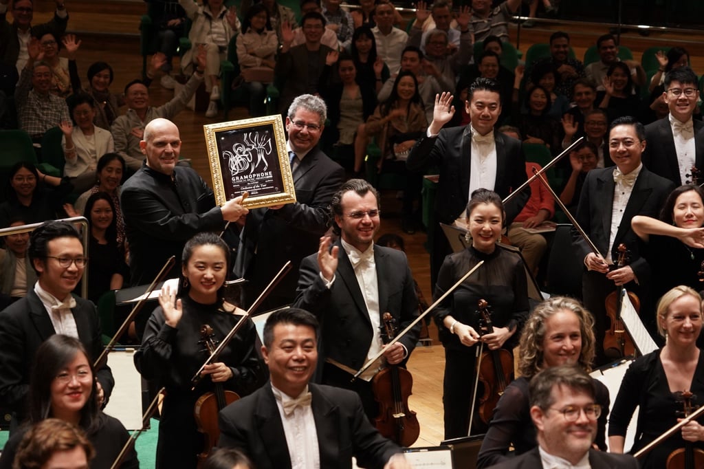 A landmark moment in the history of the HK Phil took place in 2019, when it was named Orchestra of the Year at the Gramophone Classical Music Awards. Photo: Christine Cheuk/HK Phil