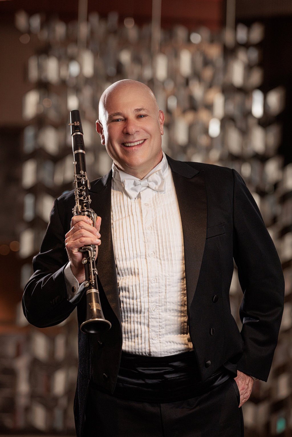 Andrew Simon, the HK Phil’s principal clarinet who is in his 35th season with the ensemble, fondly recalls performing with the late opera legend Luciano Pavarotti. Photo: Eric Hong/HK Phil