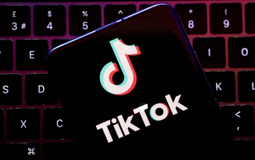Thaddeus Thomas’ apology was posted to TikTok, where the original allegations had also been shared. Photo: Reuters Thaddeus Thomas’ apology was posted to TikTok, where the original allegations had also been shared. Photo: Reuters