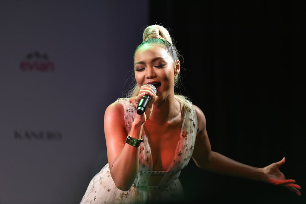 Japanese singer Crystal Kay performs during the opening ceremony of Vogue Fashion’s Night Out 2016 in Tokyo. Photo: Getty Images Japanese singer Crystal Kay performs during the opening ceremony of Vogue Fashion’s Night Out 2016 in Tokyo. Photo: Getty Images