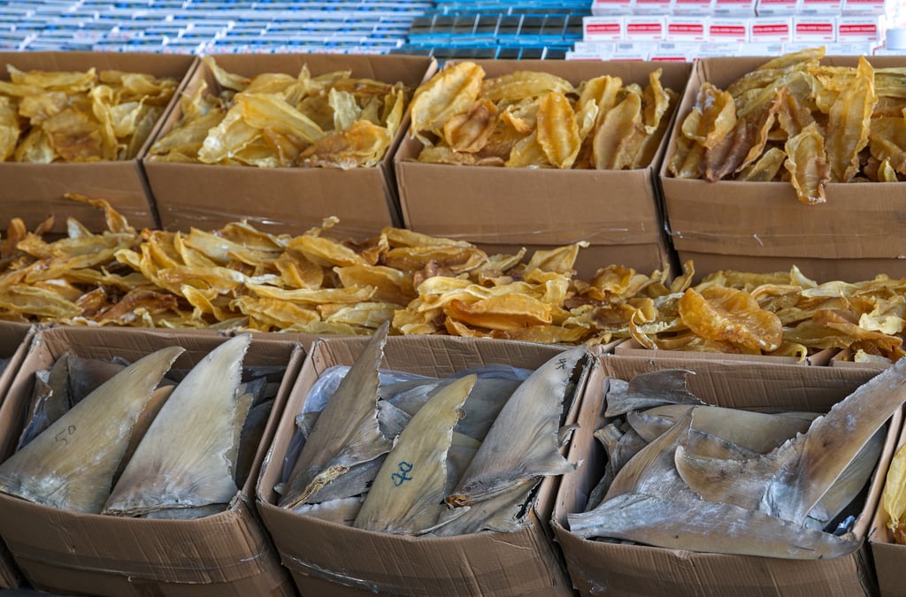 Evidence seized by customs is displayed. Up to HK$3 million could have been evaded if the goods were successfully smuggled, according to the department. Photo: Elson Li