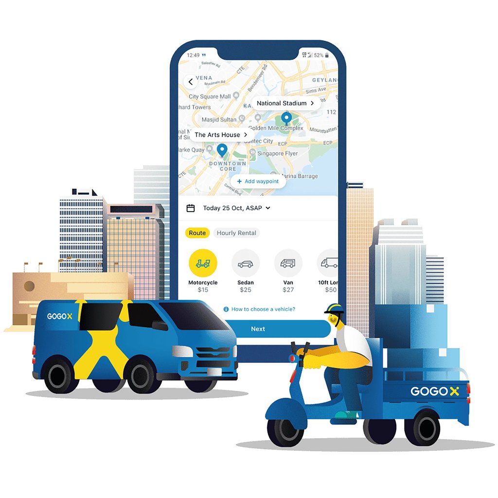 GoGoX, one of Asia’s first mobile app-based logistics services platform operators, has expanded its operations over the years from Hong Kong to mainland China, Singapore, South Korea, India and Vietnam. Image: GoGoX