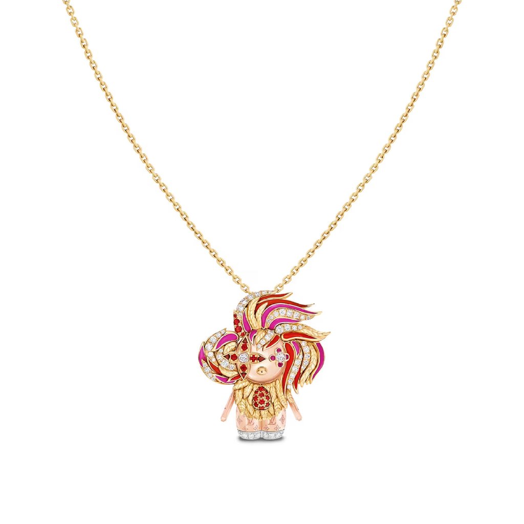 Those born in the Year of the Dragon may consider wearing the LV Vivienne Rooster pendant. Photo: Louis Vuitton website Those born in the Year of the Dragon may consider wearing the LV Vivienne Rooster pendant. Photo: Louis Vuitton website