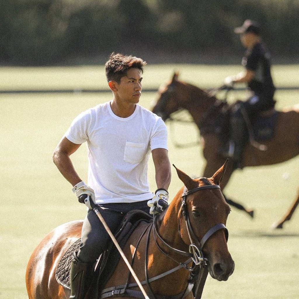 Brunei’s Prince Abdul Mateen Bolkiah led his nation’s polo team to a bronze medal at the Southeast Asian Games in the Philippines in 2019. Photo: Instagram
