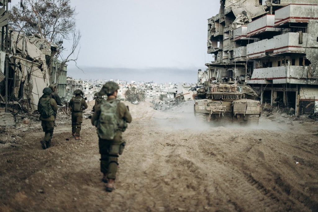 Israeli soldiers operating in the Gaza Strip. Photo: Israel Defence Forces via AFP