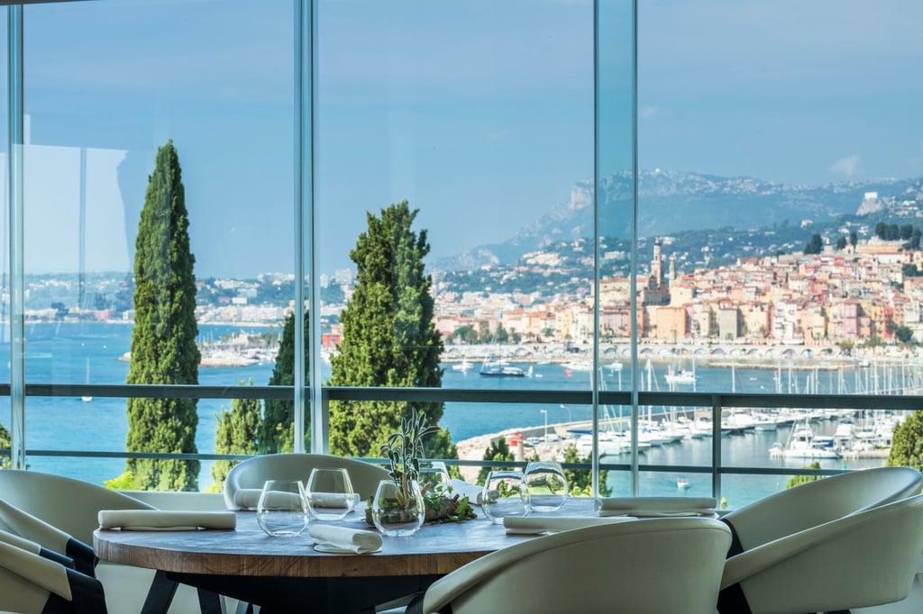 Mirazur, in the picturesque town of Menton, France, was Colagreco’s first restaurant. It holds three Michelin stars. Photo: Matteo Carassale Mirazur, in the picturesque town of Menton, France, was Colagreco’s first restaurant. It holds three Michelin stars. Photo: Matteo Carassale