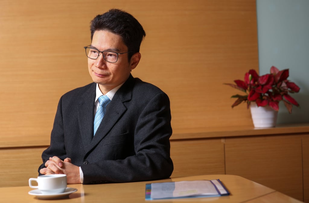 Joseph Chan Ho-lim, Undersecretary for Financial Services and the Treasury, photographed in Admiralty on January 5, 2024. Photo: Xiaomei Chen Joseph Chan Ho-lim, Undersecretary for Financial Services and the Treasury, photographed in Admiralty on January 5, 2024. Photo: Xiaomei Chen