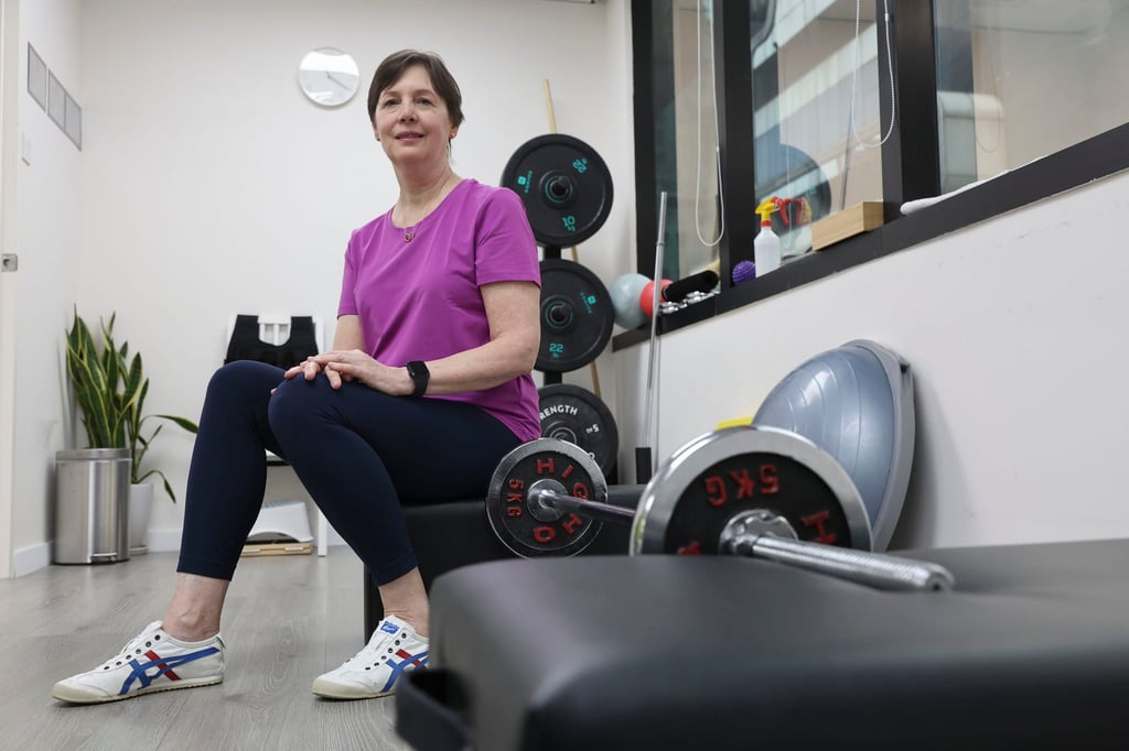 Physiotherapist Judith Anne Gould opened a clinic in Hong Kong dedicated to bone health after seeing a rising number of clients with osteoporosis and osteopenia. Photo: Edmond So