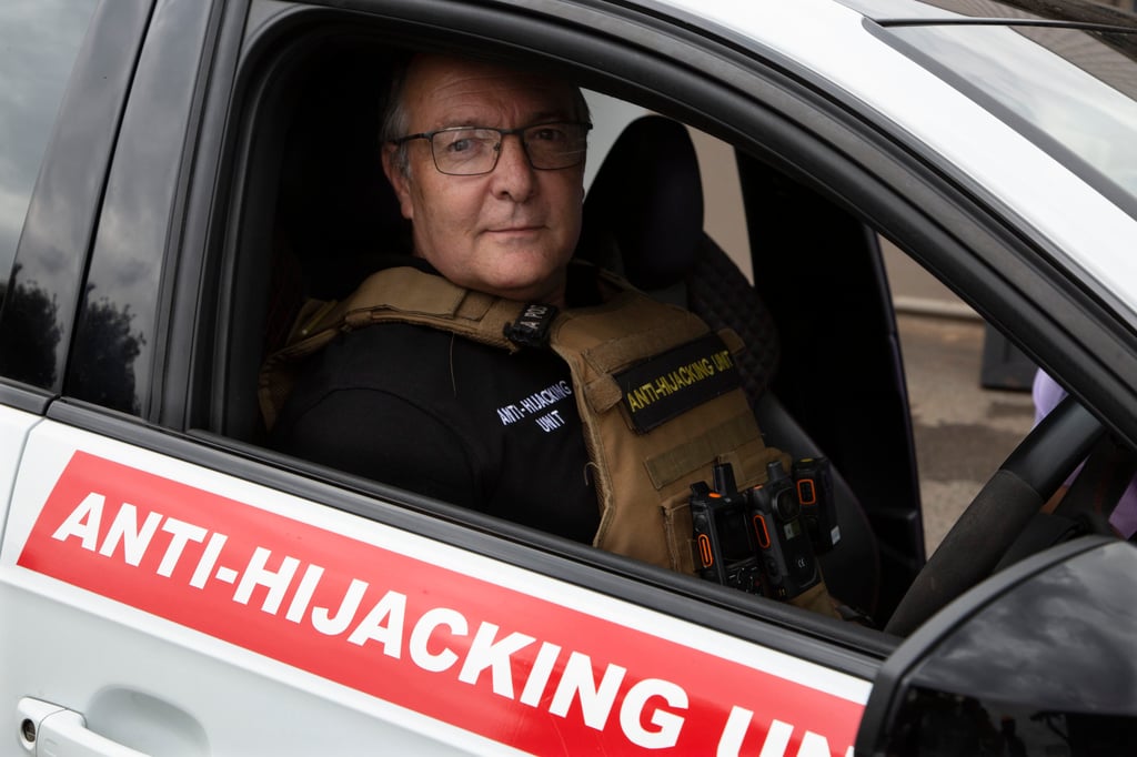 Anton Koen, a former police officer who now runs a private security firm that specialises in tracking and recovering hijacked and stolen vehicles. Photo: AP