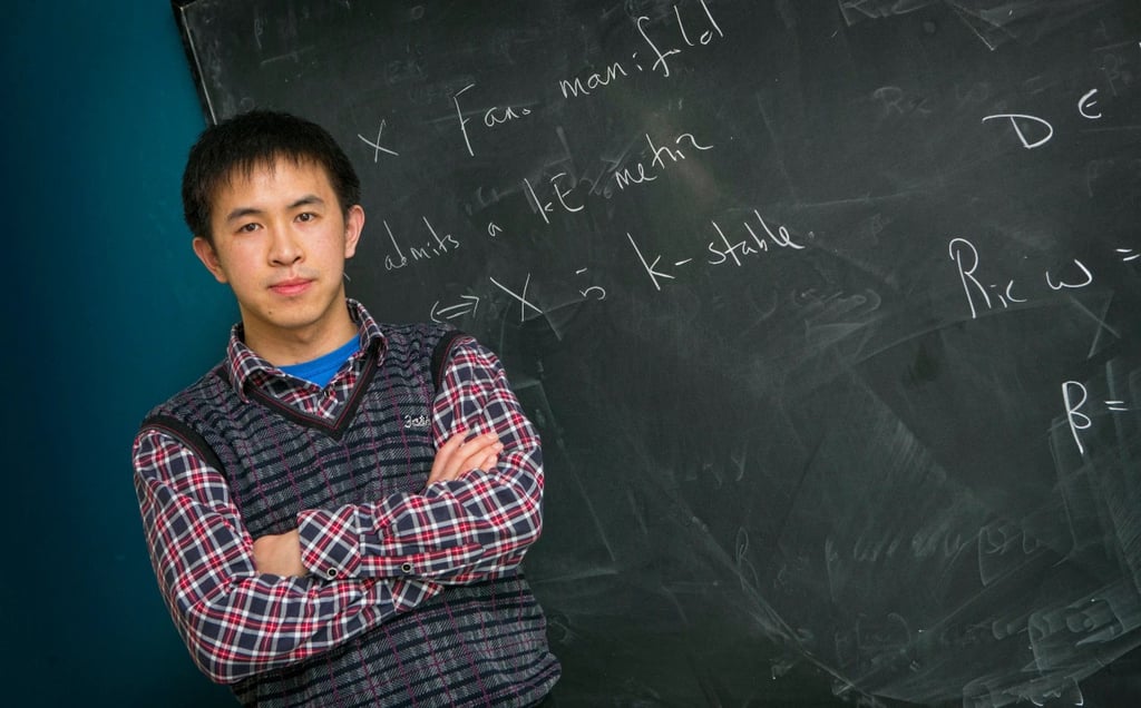 Star mathematician Sun Song. Photo: Zhejiang University