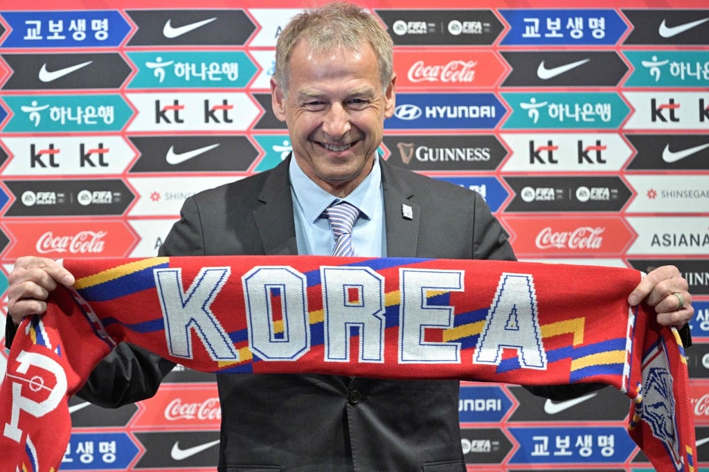 Jurgen Klinsmann had a testing first few months in charge of the South Korean national team. Photo: AFP