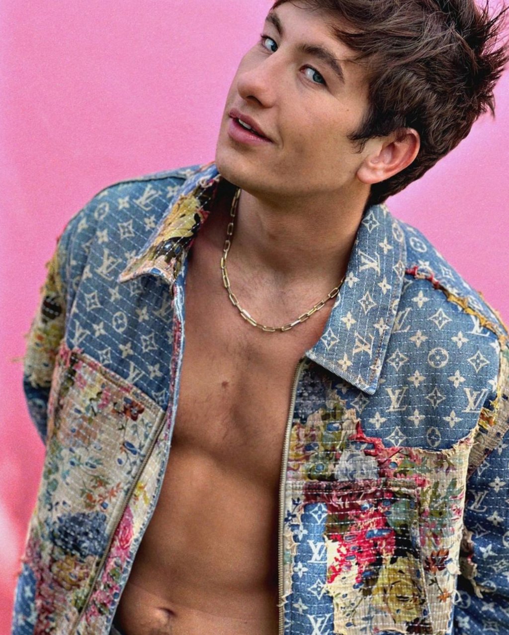 The Irish actor Barry Keoghan in an outfit by Louis Vuitton. Photo: @keoghan92/Instagram