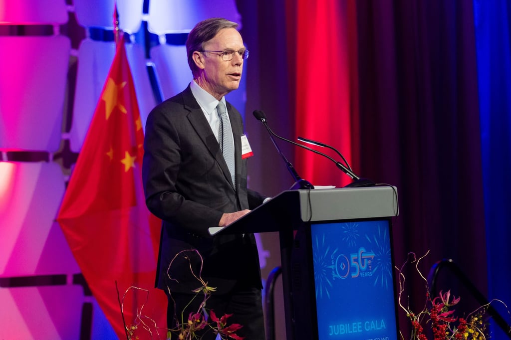 US Ambassador to China Nicholas Burns, shown in December, praised Beijing for its “concrete actions” taken against Chinese companies involved in the production and export of fentanyl precursors. Photo: Xinhua