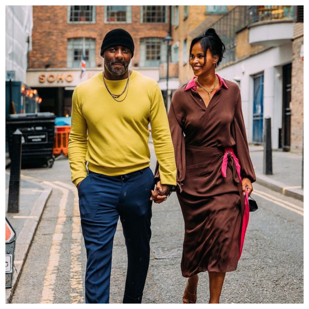 Idris Elba once said he wasn’t going to marry again, but clearly changed his mind when he met Sabrina Dhowre. Photo: @sabrinaelba/Instagram