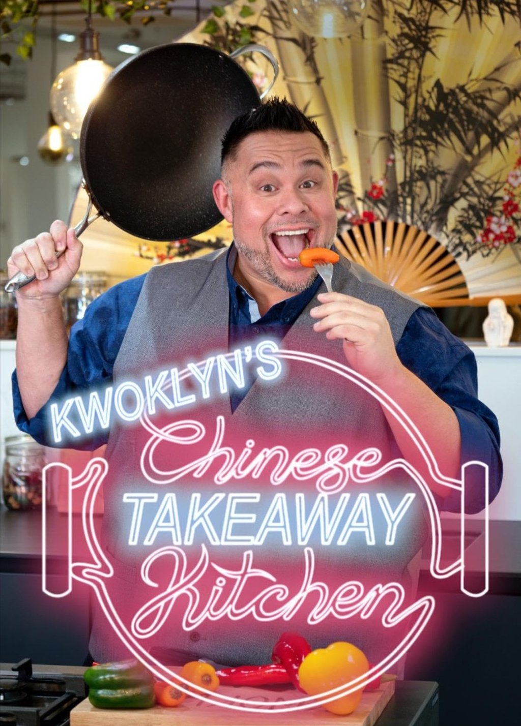 Wan in his Amazon Prime show soon to be released on YouTube, “Kwoklyn’s Chinese Takeaway Kitchen”. Photo: Amazon Prime Wan in his Amazon Prime show soon to be released on YouTube, “Kwoklyn’s Chinese Takeaway Kitchen”. Photo: Amazon Prime