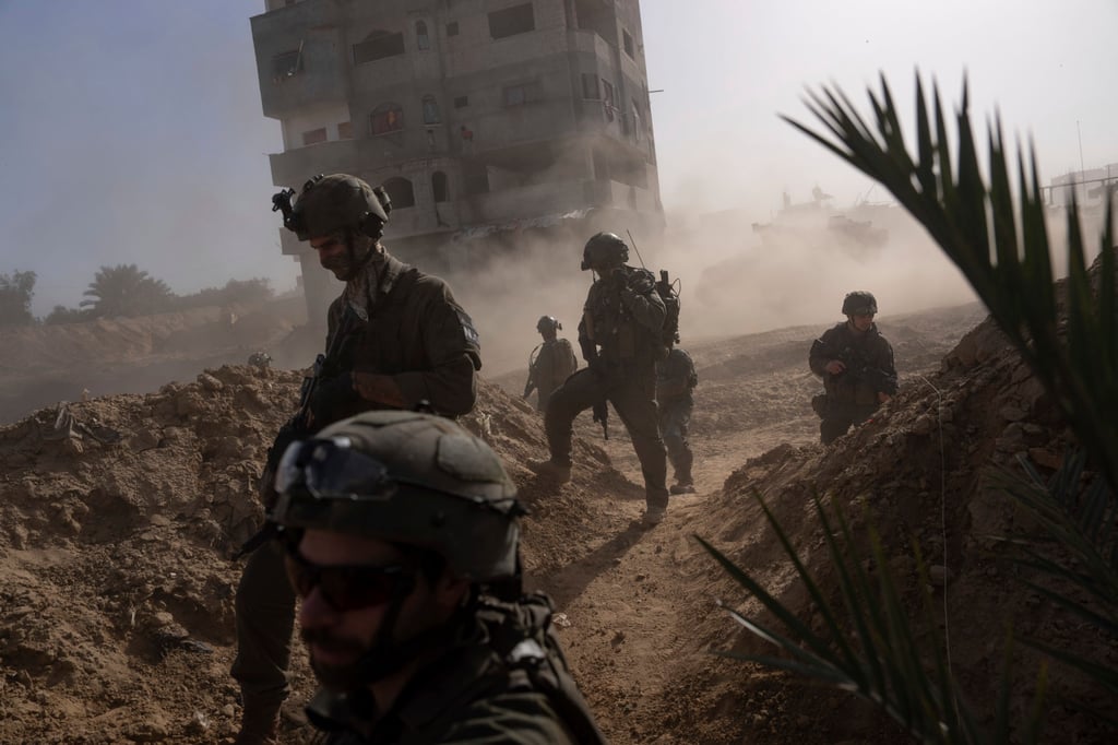 Khan Younis has become the focus of Israel’s ground offensive in Gaza. Photo: AP Khan Younis has become the focus of Israel’s ground offensive in Gaza. Photo: AP