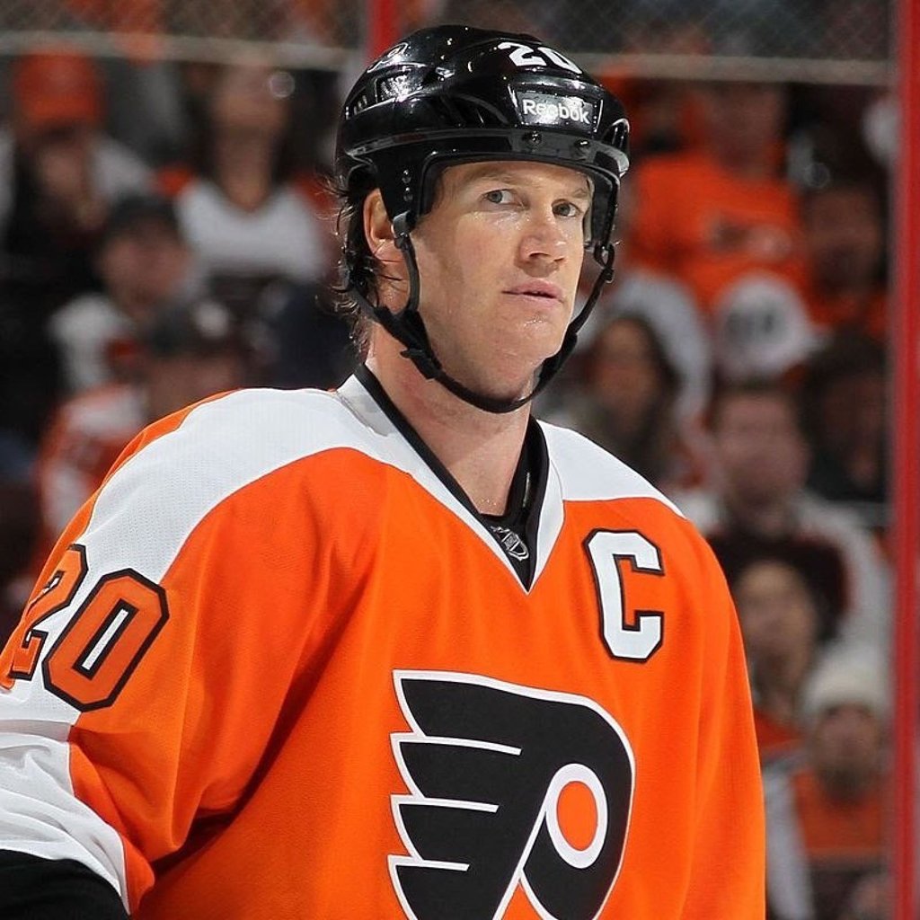 Chris Pronger, pictured during his time with the Philadelphia Flyers (2009-15), went viral in 2022 with a series of posts on X detailing the financial traps young professional hockey players tend to fall into. Photo: @thechrispronger/Instagram Chris Pronger, pictured during his time with the Philadelphia Flyers (2009-15), went viral in 2022 with a series of posts on X detailing the financial traps young professional hockey players tend to fall into. Photo: @thechrispronger/Instagram