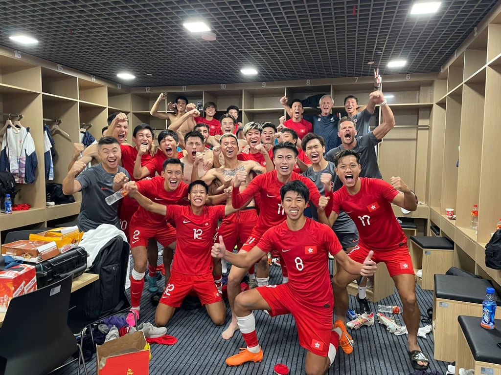 Hong Kong’s defeat of Iran in the Asian Games quarter-finals has been a highlight of Andersen’s tenure. Photo: HKFA