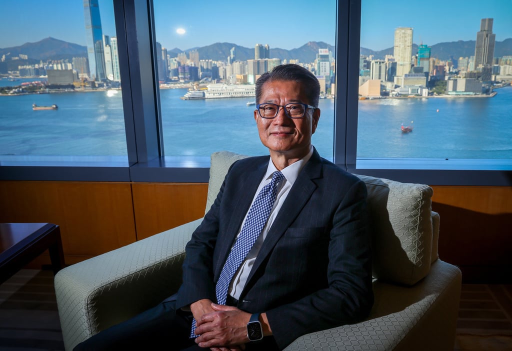 Financial Secretary Paul Chan says the total growth in deposits last year was expected to reach 5 per cent. Photo: Dickson Lee Financial Secretary Paul Chan says the total growth in deposits last year was expected to reach 5 per cent. Photo: Dickson Lee