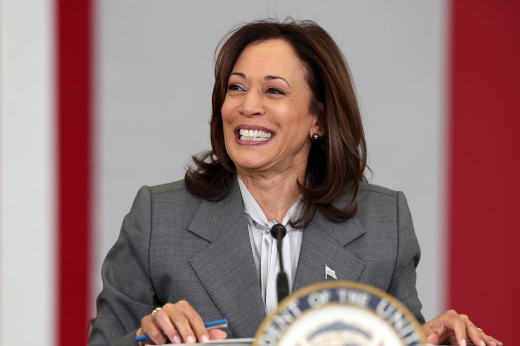 US Vice-President Kamala Harris. Photo: The Charlotte Observer via AP