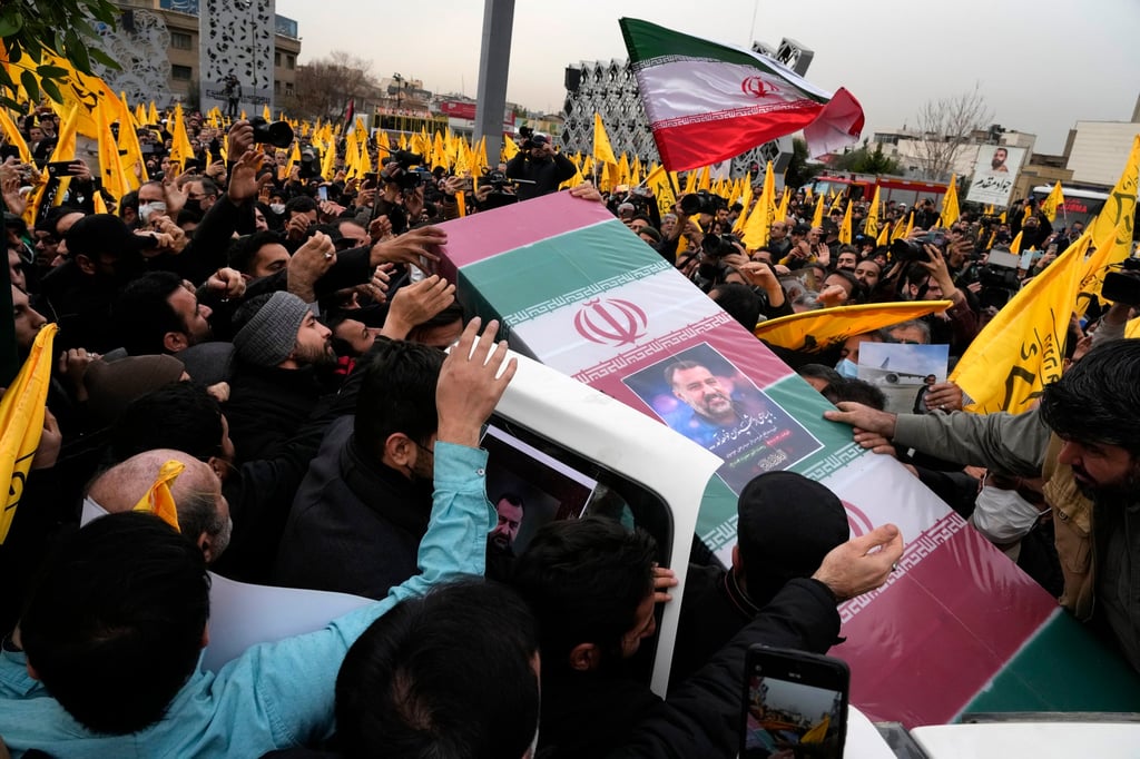 Iran had vowed revenge for the killing of three members of the Guards in Syria last month, including high-ranking Iranian general. Photo: AP